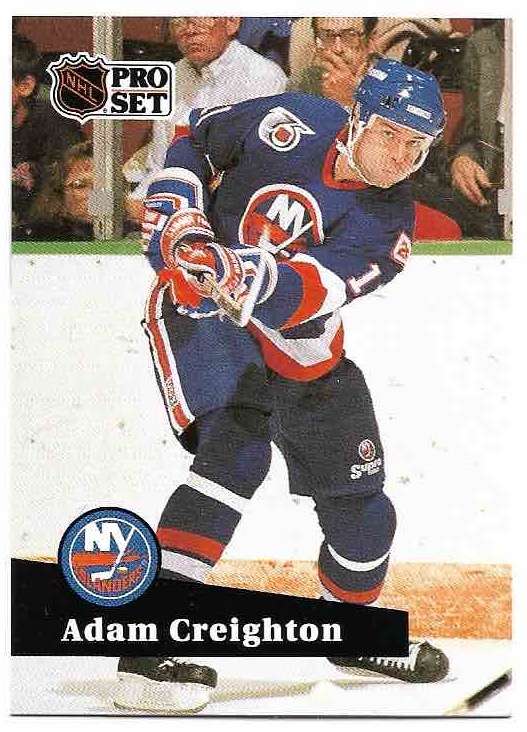 ADAM CREIGHTON 91-92 Pro Set