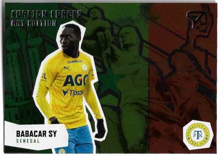 Foreign Forces Art Edition BABACAR SY 22-23 SportZoo Fortuna Liga Série 2