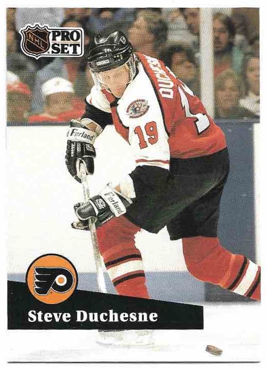 STEVE DUCHESNE 91-92 Pro Set