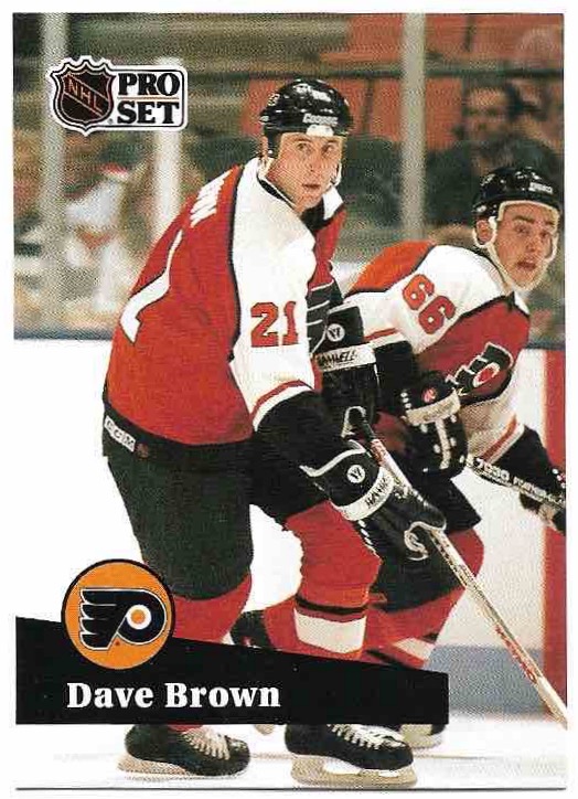DAVE BROWN 91-92 Pro Set