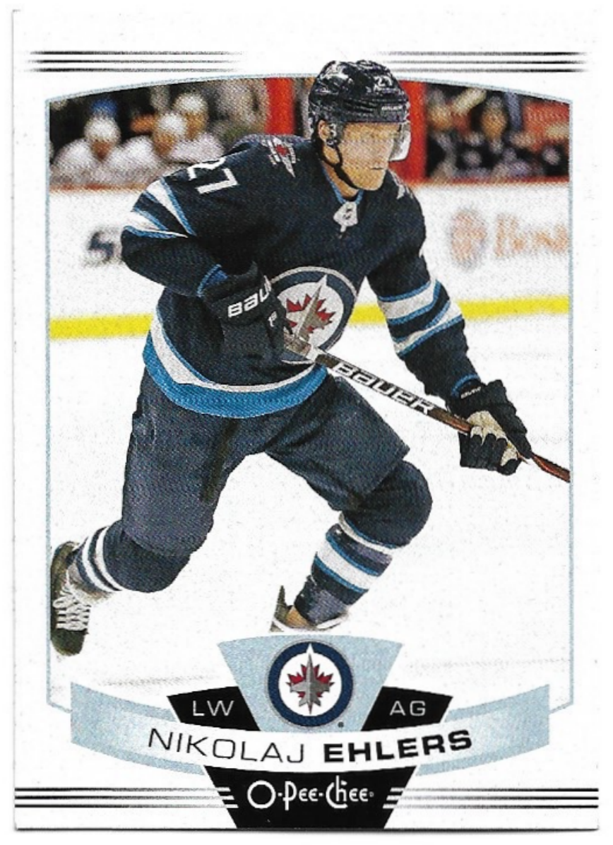 NIKOLAJ EHLERS 19-20 UD O-Pee-Chee OPC