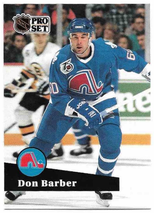 DON BARBER 91-92 Pro Set