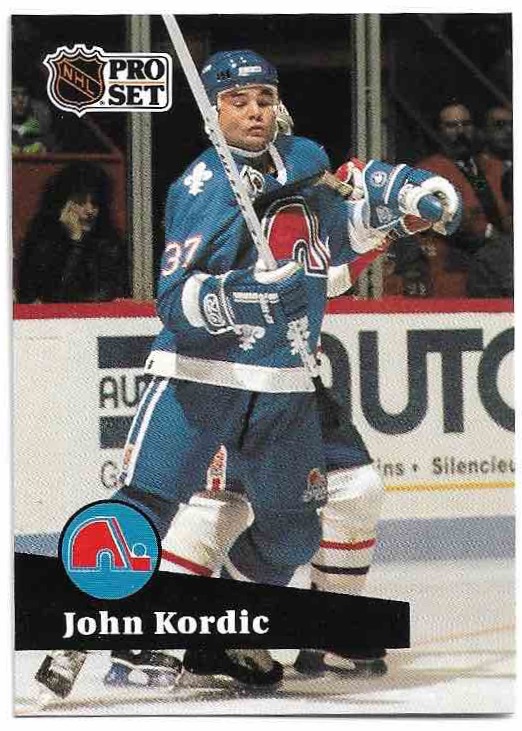 JOHN KORDIC 91-92 Pro Set