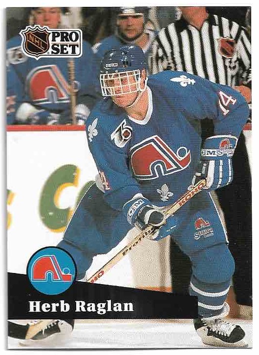 HERB RAGLAN 91-92 Pro Set