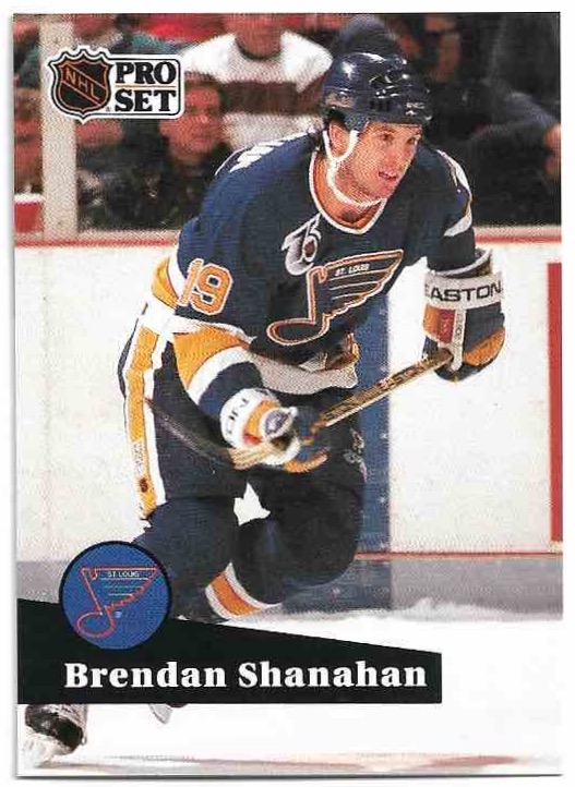 BRENDAN SHANAHAN 91-92 Pro Set