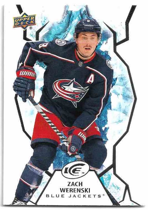 ZACH WERENSKI 21-22 UD Ice