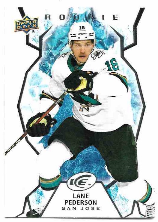 Rookie LANE PEDERSON 21-22 UD Ice
