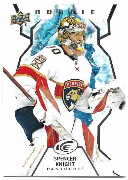 Rookie SPENCER KNIGHT 21-22 UD Ice