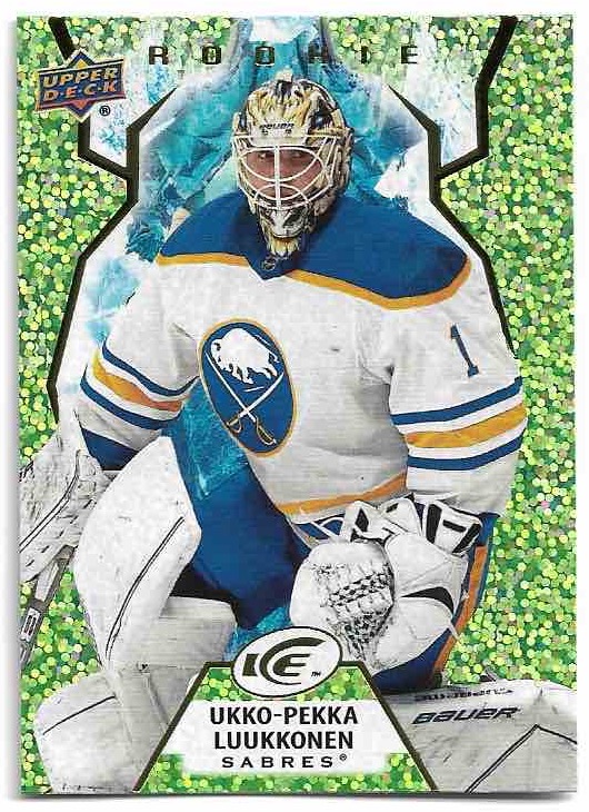 Rookie Green UKKO PEKKA LUUKKONEN 21-22 UD Ice