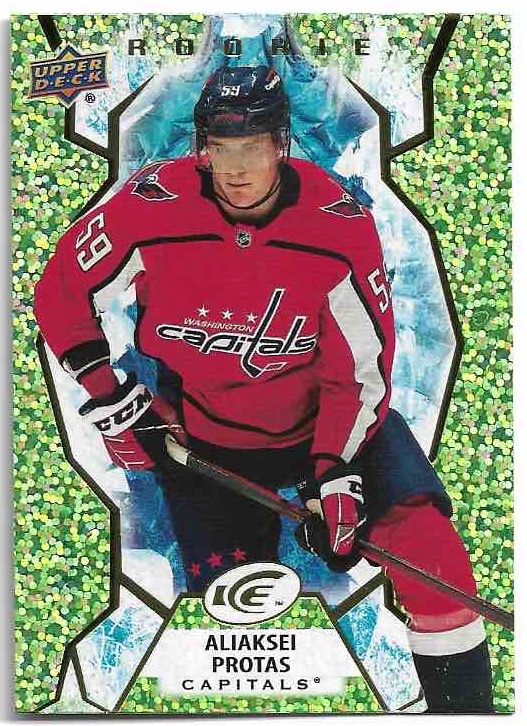 Rookie Green ALIAKSEI PROTAS 21-22 UD Ice