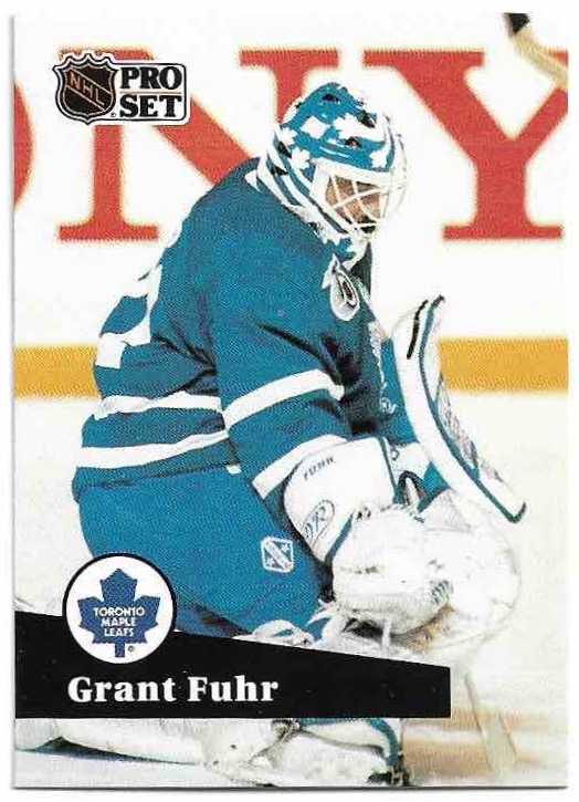 GRANT FUHR 91-92 Pro Set