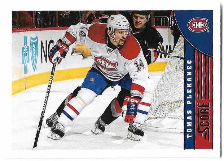TOMÁŠ PLEKANEC 13-14 Panini Score Hockey