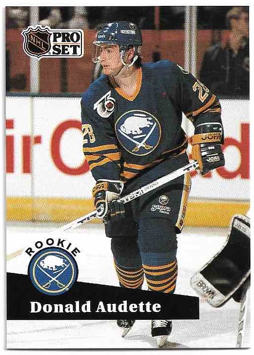 Rookie DONALD AUDETTE 91-92 Pro Set