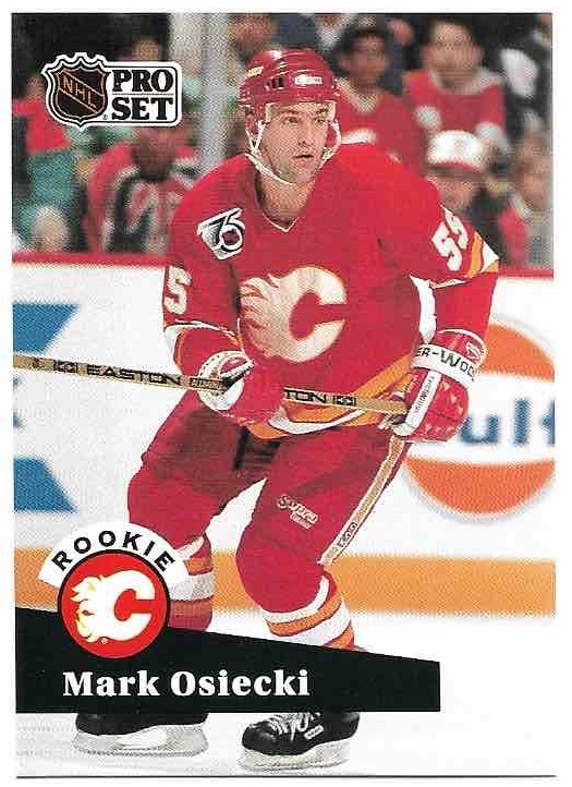 Rookie MARK OSIECKI 91-92 Pro Set