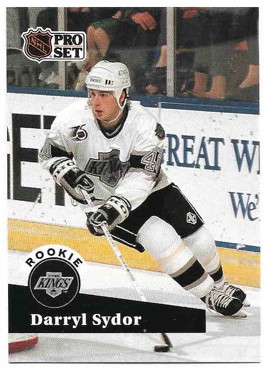 Rookie DARRYL SYDOR 91-92 Pro Set