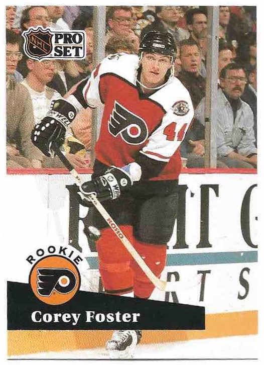Rookie COREY FOSTER 91-92 Pro Set