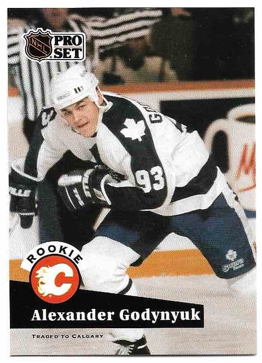 Rookie ALEXANDER GODYNYUK 91-92 Pro Set