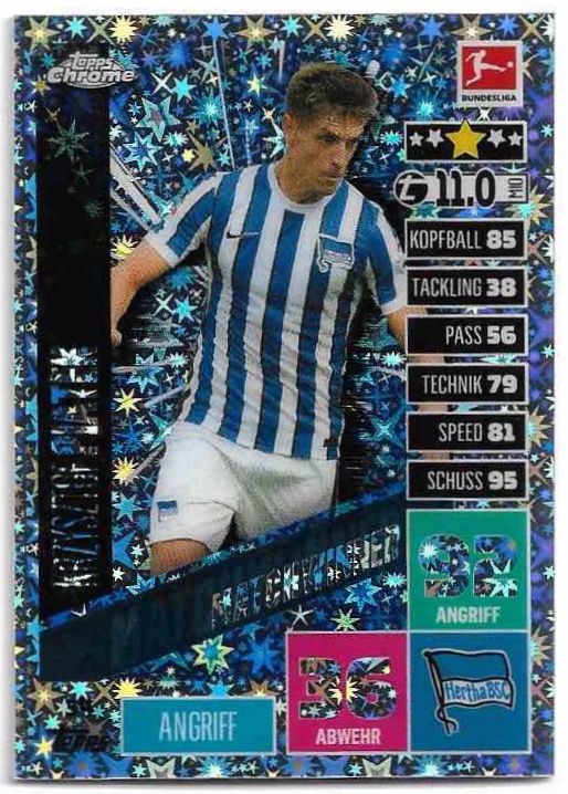 X-Fractor Matchwinner KRZYSZTOF PIATEK 20-21 Topps Chrome Match Attax Bundesliga