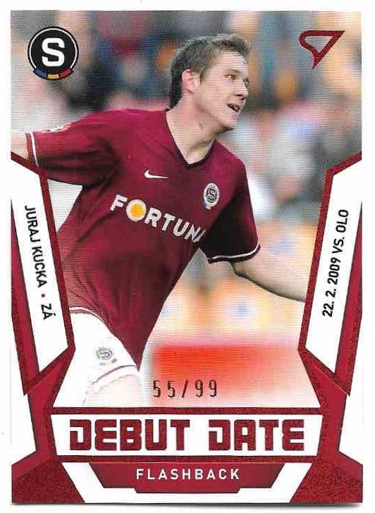 Limit Debut Date Flashback JURAJ KUCKA 22-23 SportZoo Fortuna Liga Série 2 /99