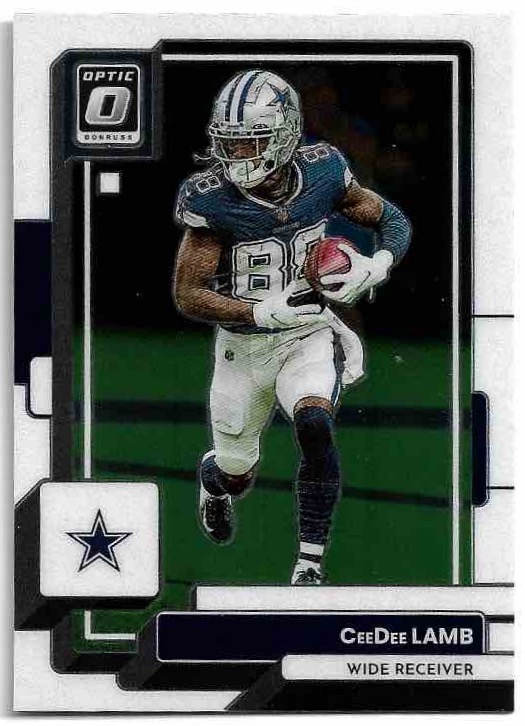 CEEDEE LAMB 2022 Panini Donruss Optic Football