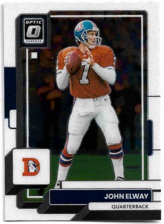 JOHN ELWAY 2022 Panini Donruss Optic Football