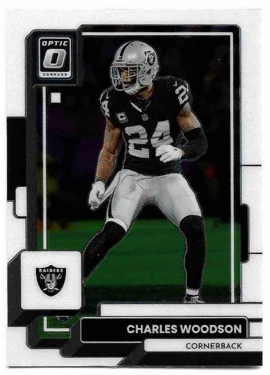 CHARLES WOODSON 2022 Panini Donruss Optic Football