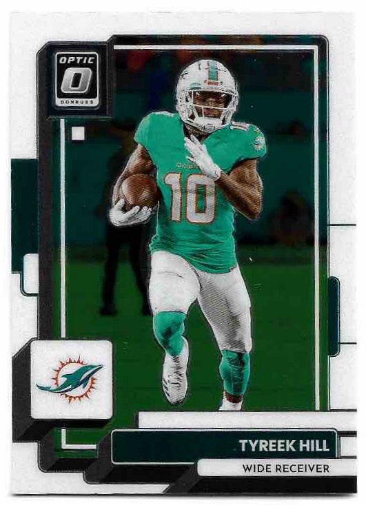 TYREEK HILL 2022 Panini Donruss Optic Football