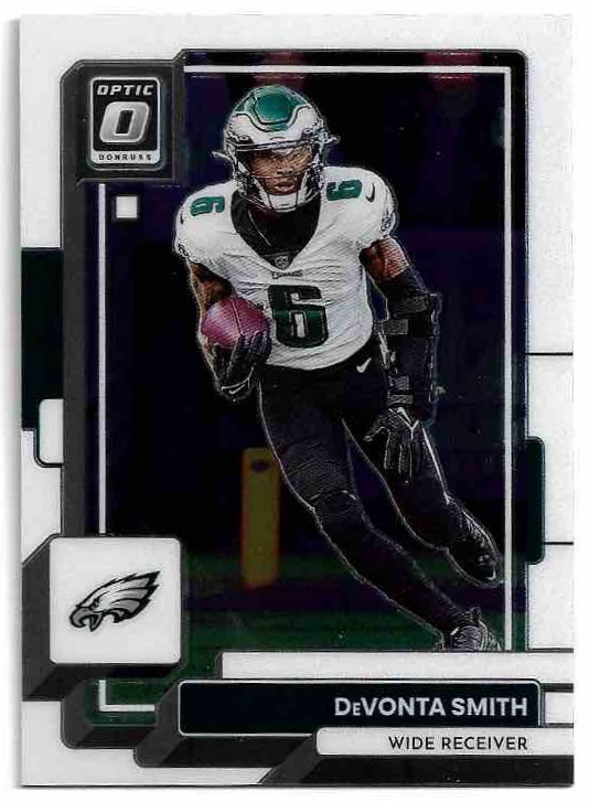 DEVONTA SMITH 2022 Panini Donruss Optic Football