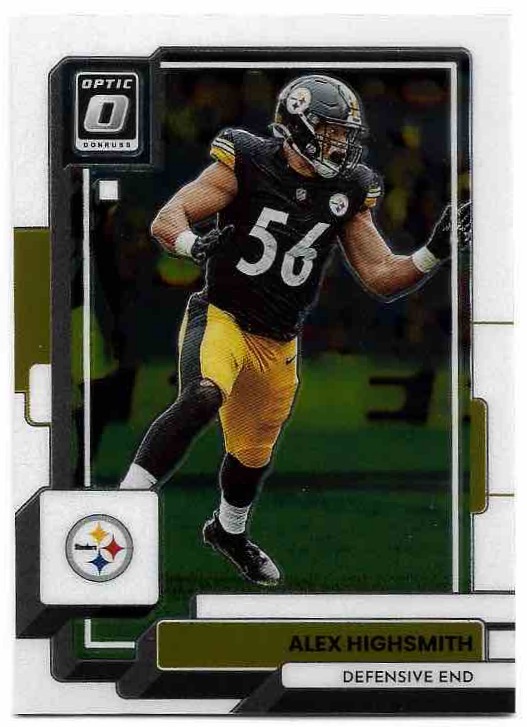 ALEX HIGHSMITH 2022 Panini Donruss Optic Football