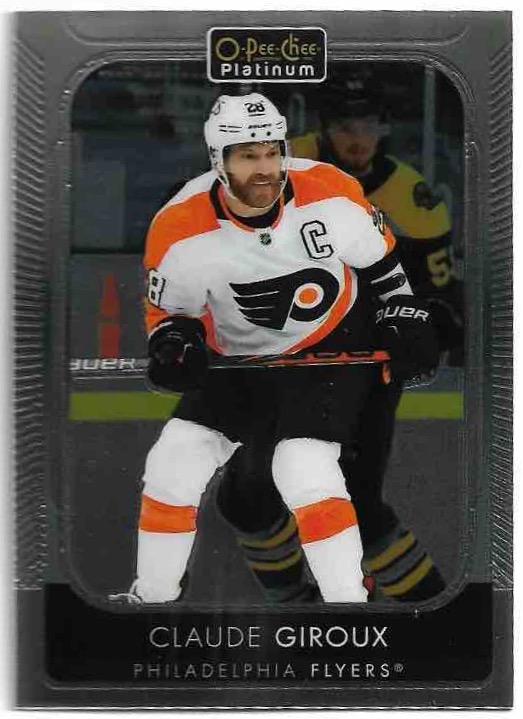 CLAUDE GIROUX 21-22 UD O-Pee-Chee OPC Platinum