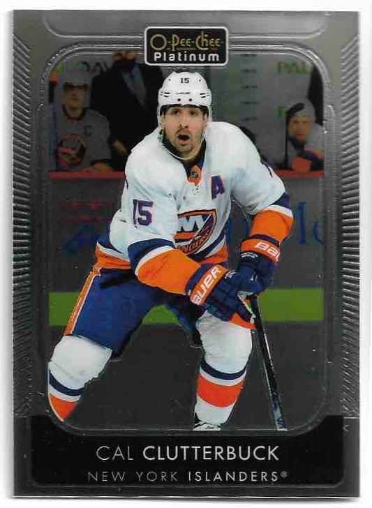 CAL CLUTTERBUCK 21-22 UD O-Pee-Chee OPC Platinum