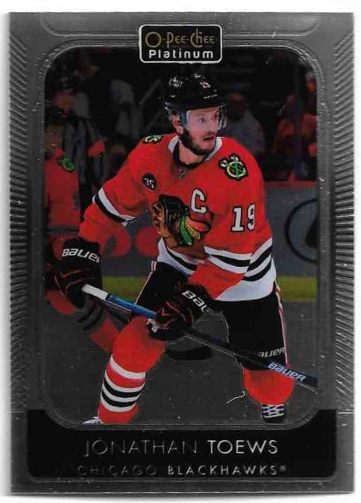 JONATHAN TOEWS 21-22 UD O-Pee-Chee OPC Platinum