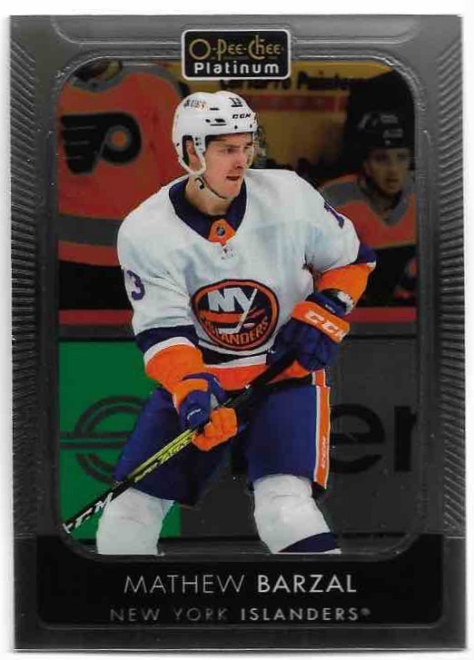 MATHEW BARZAL 21-22 UD O-Pee-Chee OPC Platinum