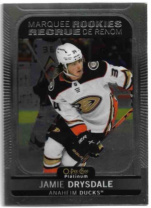 Marquee Rookies JAMIE DRYSDALE 21-22 UD O-Pee-Chee OPC Platinum