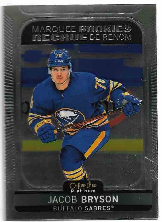 Marquee Rookies JACOB BRYSON 21-22 UD O-Pee-Chee OPC Platinum