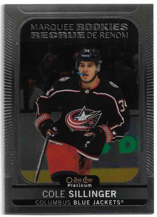 Marquee Rookies COLE SILLINGER 21-22 UD O-Pee-Chee OPC Platinum