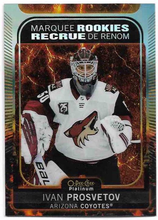 Hot Magma Marquee Rookies IVAN PROSVETOV 21-22 UD O-Pee-Chee OPC Platinum /499