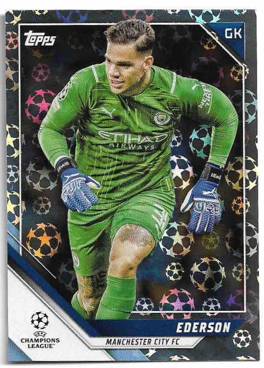 Starball Foil EDERSON 21-22 Topps UEFA Champions League