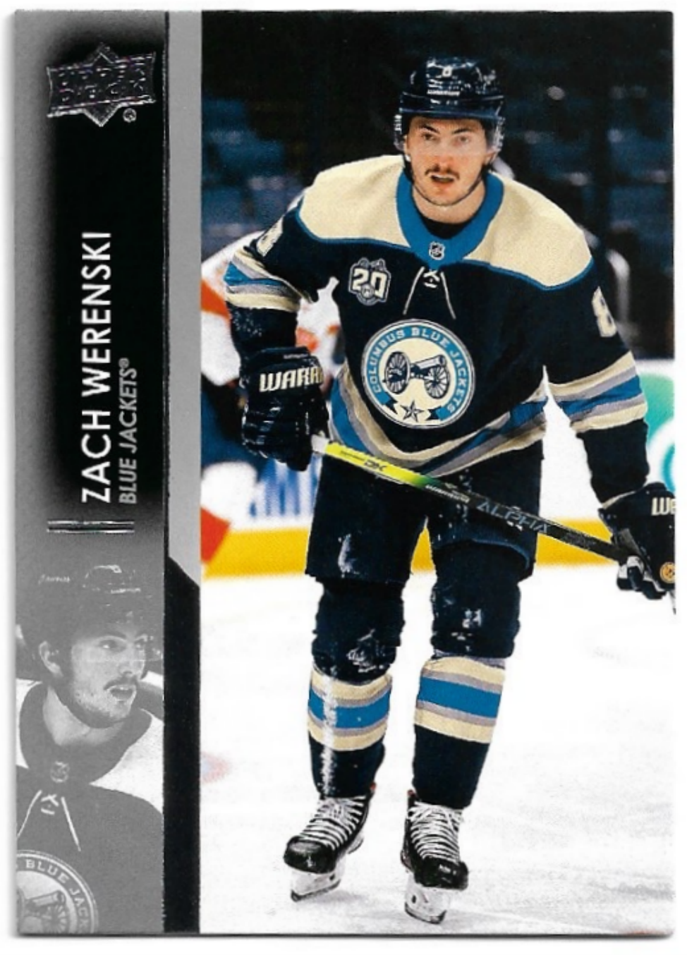 ZACH WERENSKI 21-22 UD Series 1 One