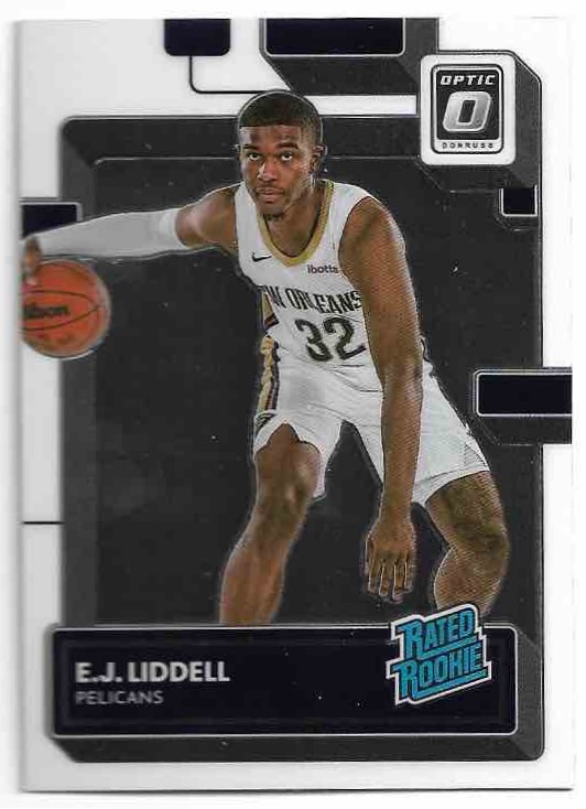 Rated Rookie E.J. LIDDELL 22-23 Panini Donruss Optic Basketball