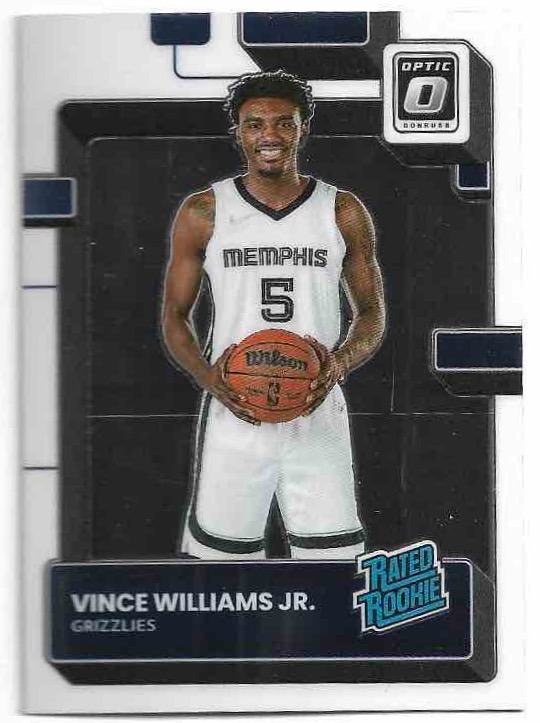 Rated Rookie VINCE WILLIAMS JR. 22-23 Panini Donruss Optic Basketball
