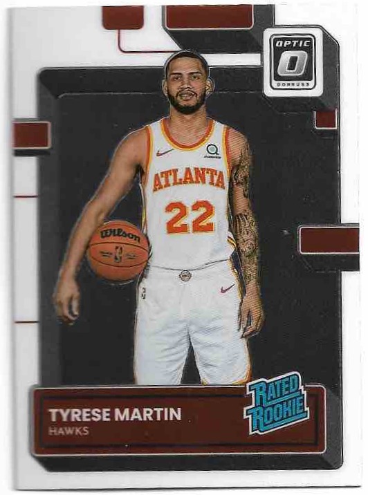 Rated Rookie TYRESE MARTIN 22-23 Panini Donruss Optic Basketball