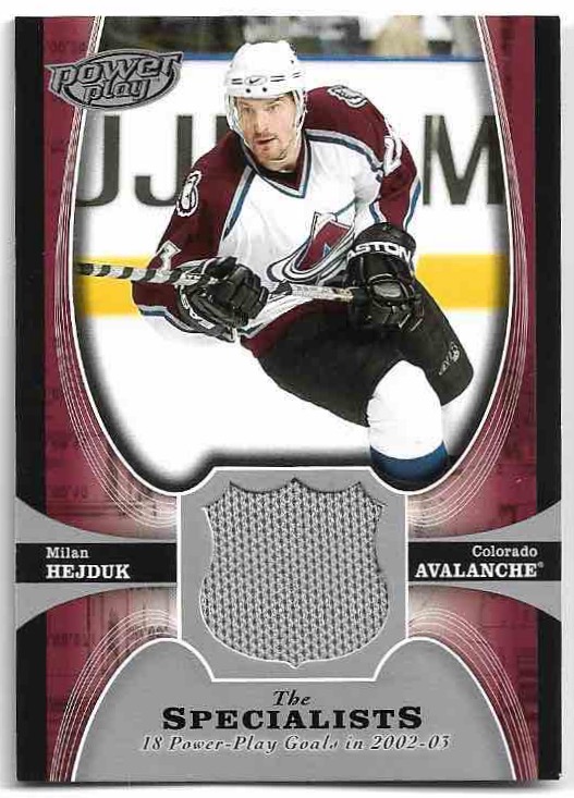 Jersey The Specialists MILAN HEJDUK 05-06 UD Power Play