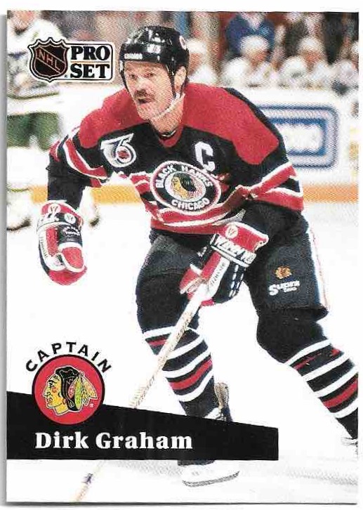Captain DIRK GRAHAM 91-92 Pro Set