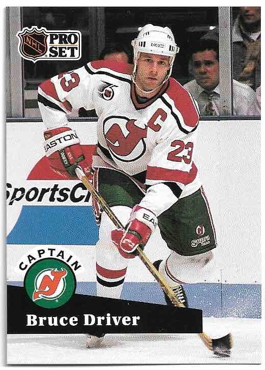 Captain BRUCE DRIVER 91-92 Pro Set