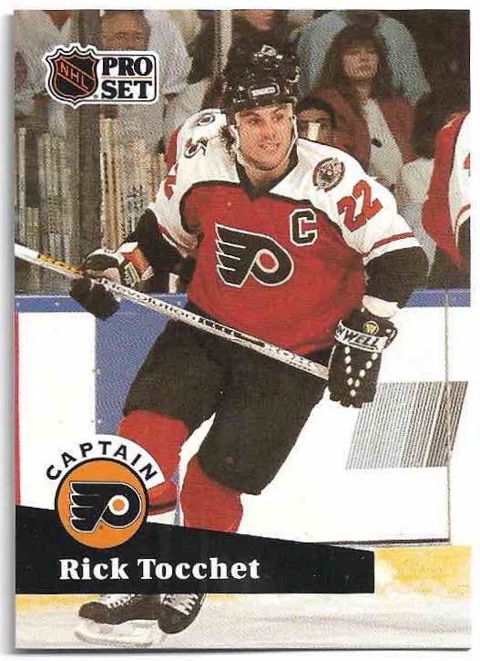 Captain RICK TOCCHET 91-92 Pro Set