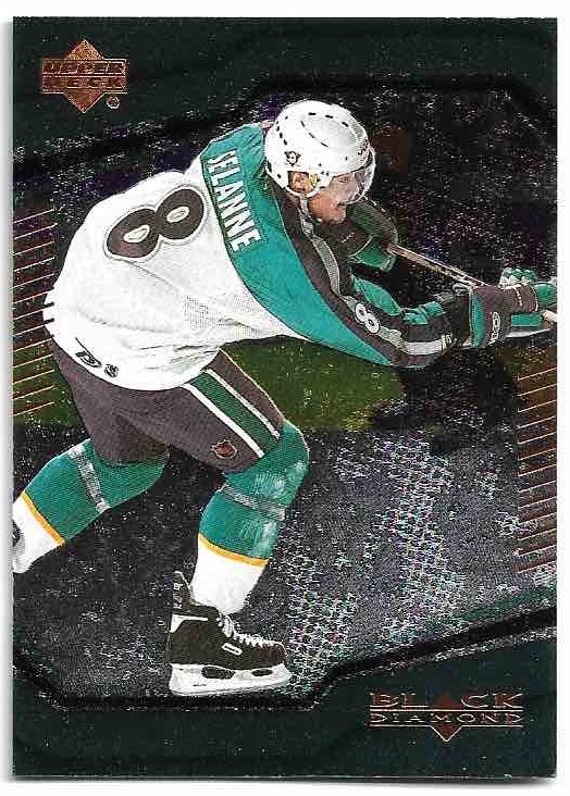 TEEMU SELANNE 00-01 UD Black Diamond