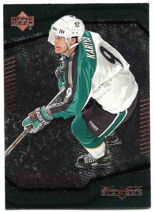 PAUL KARIYA 00-01 UD Black Diamond