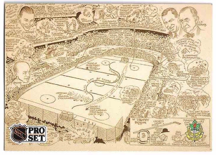 BOSTON BRUINS Cartoon 91-92 Pro Set