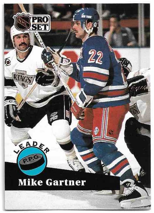Leader MIKE GARTNER 91-92 Pro Set